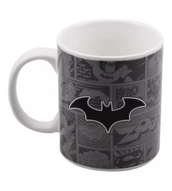 Caneca de Porcelana da Liga da Justiça - Batman